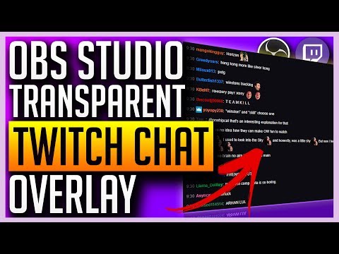 OBS Studio - Adding Twitch Chat Overlay to Your Stream