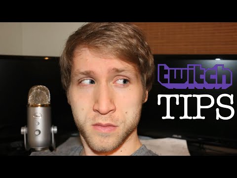 TIPS FOR TWITCH STREAMING!
