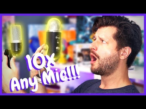 How to Make Any Microphone Sound Better For Free!!!