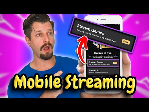 Start Streaming MOBILE GAMES To Twitch In 5 Minutes!