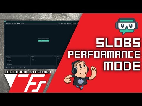 Streamlabs OBS Tutorial: How to Enable Performance Mode