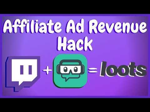 How To Make Money As A Twitch Affiliate - Ad Revenue Secret!