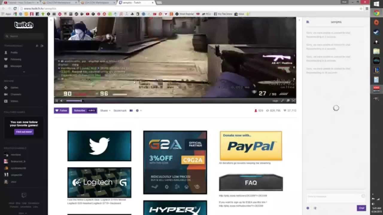 Tutorial - How To Make Money On Twitch tutorial how to make money on tw