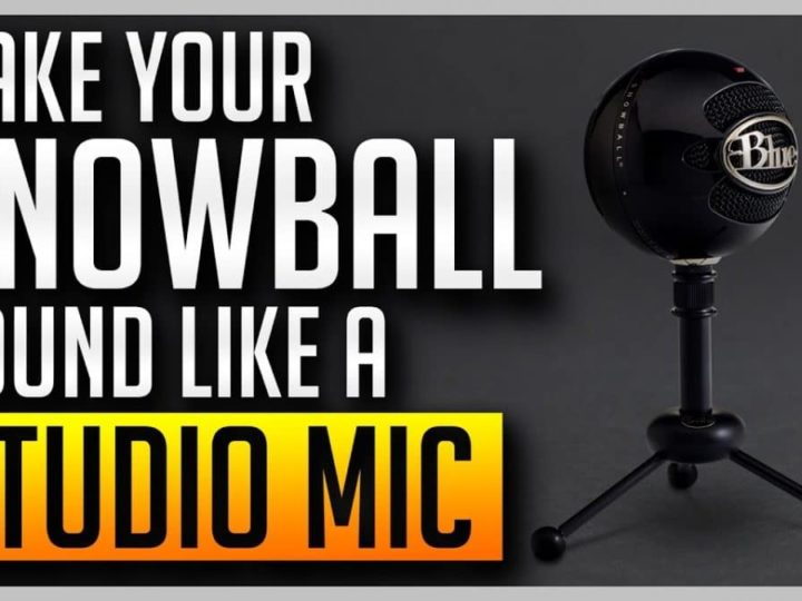 how to increase blue snowball mic volume