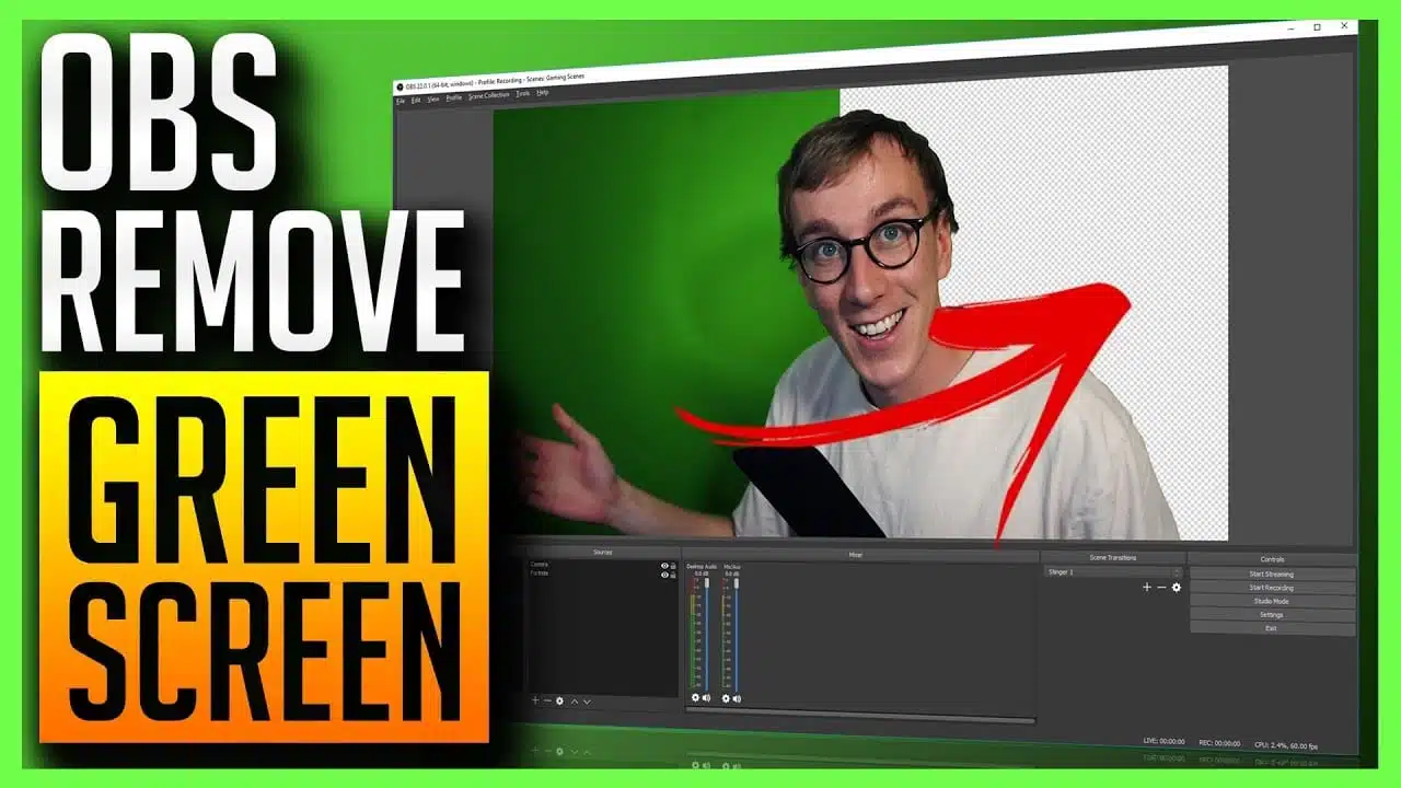 streamlabs obs green screen