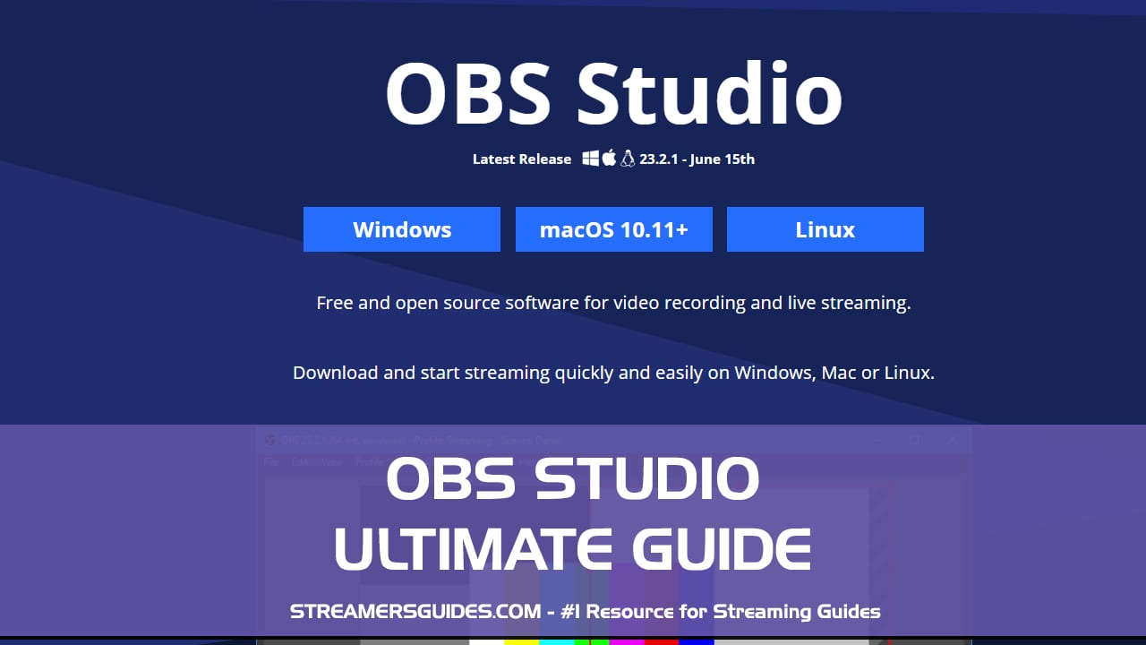 Ultimate Guide For Obs Studio How To Setup Open Broacaster Software