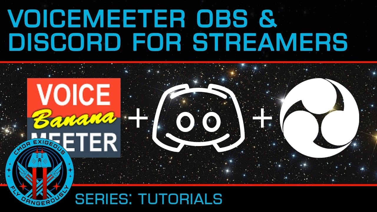 How to Setup - Separate Audio - OBS Studio, Discord and VoiceMeeter Banana