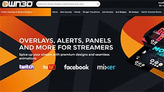 Animated Twitch Panels For Free - Streamers Guides